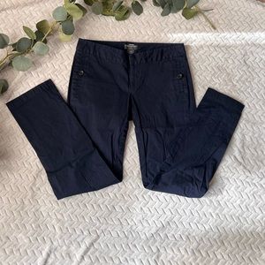 Navy blue Banana Republic cropped pants, size 2